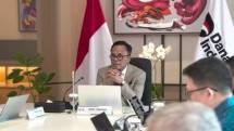 (foto Ig bumn.id) Dony Oskaria menggelar rapat koordinasi bersama jajaran InJourney, ITDC, dan MGPA pada Rabu (29/7). 