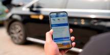 Tampilan web reservation Goldenbird dari Bluebird Group.