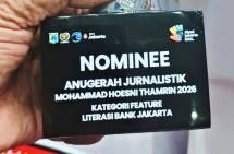 Feature industry.co.id Raih Anugerah Jurnalistik Mohamad Thamrin 2026 Kategori Literasi Bank Jakarta
