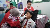 Peresmian BKGN 2026 melalui Kegiatan Edukasi dan Pemeriksaan Kesehatan Gigi di SDN Menteng 01 Jakarta.