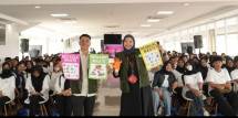 Pelatihan kepada 500 volunteer yang terlibat dalam pengelolaan kebersihan dan sampah di kawasan sirkuit.