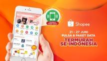 Fitur baru Shopee, beli pulsa dan paket data termurah. 