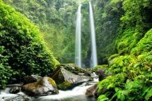 Wisata air terjun Tiu Teja, Lombok. (Foto: Wisatadilombok.com)