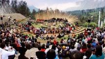Panggung Amphiteater Tempat Gelaran Jazz Gunung 2018