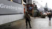 Tambang Freeport Grasberg di Provinsi Papua, Indonesia. (Dadang Tri/Bloomberg via Getty Images)
