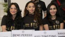 Dewi Perssik, Zaskia Gotik dan Ayu Ting Ting bertemu dalam film Arwah Tumbal Nyai