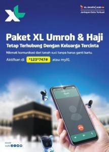  Sediakan Paket Khusus Jamaah Haji, XL Axiata Gandeng Semua Operator di Arab Saudi