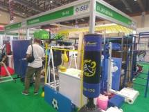 Suasana di salah satu booth ISEF 2019
