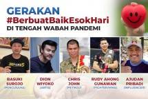 Orang-Orang Beken Ini , Sebarkan Virus Kebaikan