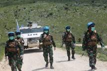 Kontingen Garuda Indobatt XXIII-N/Unifil Cegah Pertikaian Senjata Tentara Israel dengan Tentara Lebanon di Perbatasan Kedua Negara