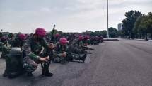 Prajurit Yonif 6 Mar Brigif 1 Marinir Tingkatkan Kesiapan Senjata Organik Perorangan