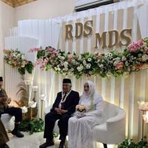 Din Syamsuddin menikah dengan Rashda Diana