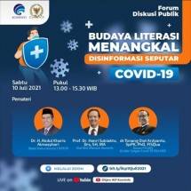 Menkominfo: Pentingnya Literasi Menangkal Disinformasi Hoaks di Tengah Pandemi 