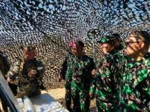 Latihan Bersama Marinir RI-Marinir USA Berlangsung Marine Corps Base Camp California