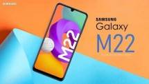 Penampakan Samsung Galaxy M22 yang diluncurkan PT Samsung Electronics Indonesia. (Foto: dok. Idnnews.id)