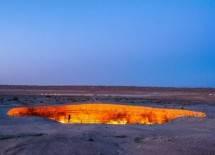 Gerbang Neraka di Turkmenistan (iStock)