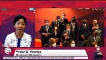 Yessie D. Yosetya selaku Chairwoman G20 Empower dalam diskusi daring bertema "Perempuan Berdaya, Bangsa Berjaya" yang digelar Forum Merdeka Barat 9 (FMB9) Senin, (11/4/22).