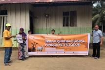 Sebar qurban hingga ke Pelosok 