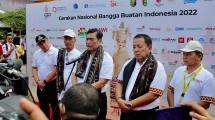 Menko Luhut di acara Gernas BBI
