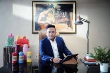 Anggun Supanji, Presiden Direktur PT Klinko Karya Imaji Tbk. (Foto: Humas Perseroan)
