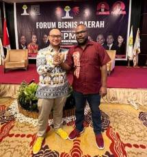 HIPMI Jayapura Sampaikan Dukungan untuk Anggawira 