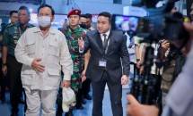 Menhan RI Prabowo Subianto Dukung Industri Pertahanan Nasional Jalin Kerjasama Antar Negara Saat Berkunjung ke Indo Defence 2022