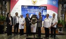 Kepala Perpusnas dan Menteri Parekraf luncurkan perpustakaan digital atau e-Library.