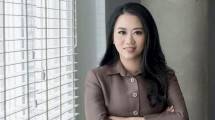 Calon Legislatif (Caleg) DPRD Kabupaten Bekasi Dapil II Cibitung - Cikarang Barat sekaligus Ketua Fraksi Gerindra DPRD Kabupaten Bekasi, Lydia Fransisca