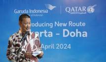 Optimalkan Peluanh Pasar Tim Teng, GIA Resmi Operasukan Rute Jakarta-Doha PP
