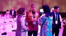 Menparekraf Sandiaga Uno saat menghadiri AVPN Abu Dhabi 2024
