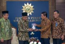 Jajaran manajemen BTN menyambangi Kantor PP Muhammadiyah di Yogyakarta, pada Jum&rsquo;at (2/8/2024) di Kantor PP Muhammadiyah Yogyakarta. untuk membahas berbagai hal diantaranya mengenai membangkitkan ekonomi syariah. 