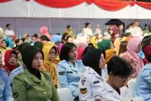 Acara Mewujudkan Asta Cita dengan Menghadirkan 1000 Profesi Perempuan dan Gen Z&rdquo;, Senin, 21 April 2025, di Stadion Tenis Indoor Senayan, Jakarta.