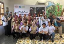 Momen Kebersamaan Bank Sampah Dampingan Yayasan WINGS Peduli di Jakarta.