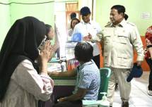 Presiden Prabowo kunjungi Puskesmas Miangas, Kabuoaten Talaud, Sulawesi Utara